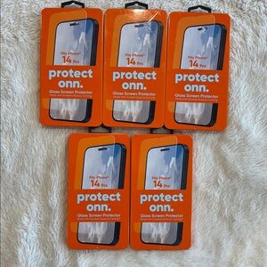 5 iPhone 14 Pro Protect Onn Glass Screen Protector  - New